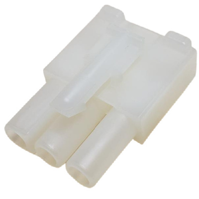 CONNECTOR PIN &amp; SOCKET 3 POS RECEPTACLE HSG .093