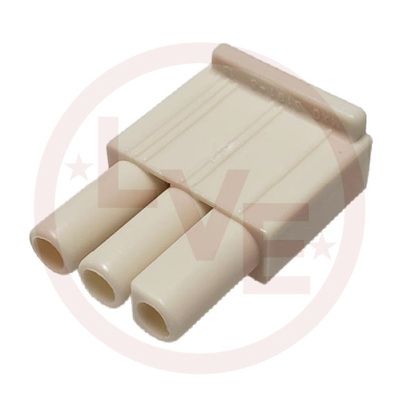 MOLEX 19-09-1039WT CONNECTOR PIN & SOCKET 3 POS RECEPTACLE WHITE HSG .093