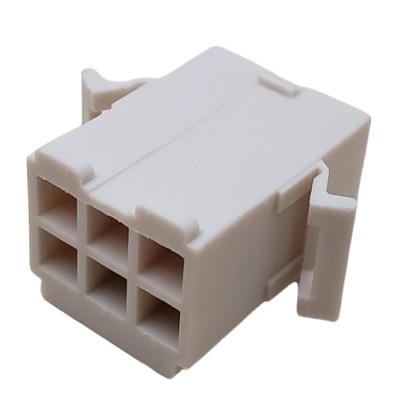 CONNECTOR PIN &amp; SOCKET 6 POS PLUG HSG .093