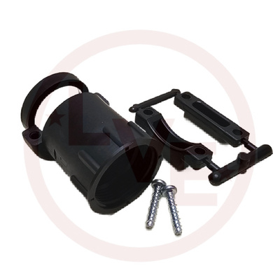 CONNECTOR 1 POS CABLE CLAMP CPC (CIRCULAR PLASTIC) SIZE 17 BLACK