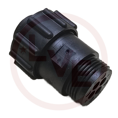 CONNECTOR PLUG HSG 4 POS CPC (CIRCULAR PLASTIC) SIZE 11 BLACK