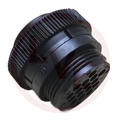 AMP 206554-1 CONNECTOR 16 POS PLUG HSG CPC (CIRCULAR PLASTIC) SIZE 23 BLACK