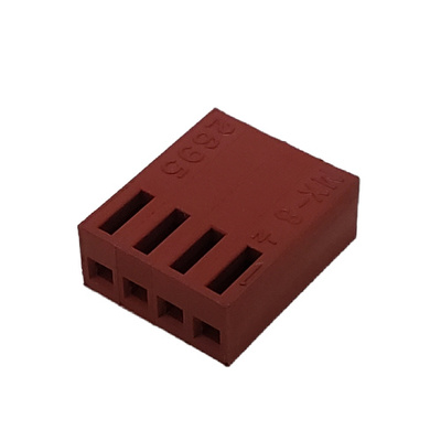 MOLEX 22-01-2041-R CONNECTOR HEADER RECEPTACLE 4 POS CRIMP TERMINAL HSG .100P