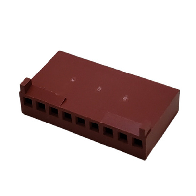 CONNECTOR HEADER RECEPTACLE 9 POS  CRIMP TERMINAL HSG .100P