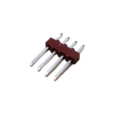 CONNECTOR HEADER 4 POS VERTICAL SINGLE ROW .100P