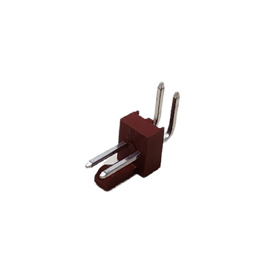 CONNECTOR SOLID HEADER 2 POS RIGHT ANGLE SINGLE ROW .100P