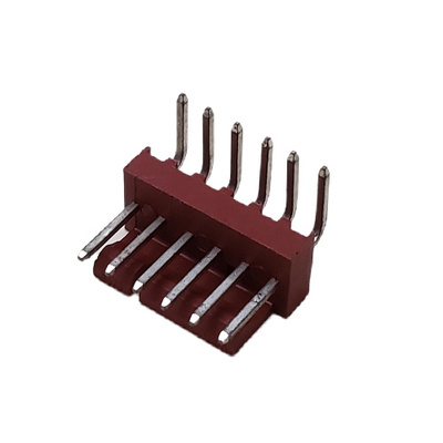 CONNECTOR SOLID HEADER 6 POS RIGHT ANGLE SINGLE ROW .100P
