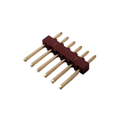 CONNECTOR HEADER 6 POS VERTICAL SINGLE ROW .100P