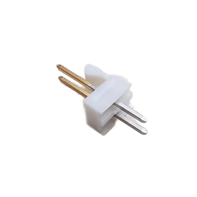 CONNECTOR SOLID HEADER 2 POS VERTICAL SINGLE ROW .100P