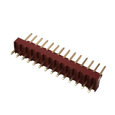 CONNECTOR SOLID HEADER 14 POS VERTICAL SINGLE ROW .100P
