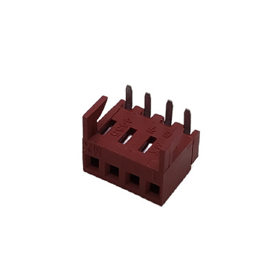 MOLEX 22-15-2046 CONNECTOR HEADER PCB 4 POS RIGHT ANGLE .100P