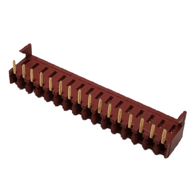 MOLEX 22-18-2161 CONNECTOR HEADER FFC/FPC 16 POS RECEPTACLE TOP ENTRY W/CAT EAR TERMINAL .100P