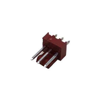 MOLEX 22-23-2031-R CONNECTOR SOLID HEADER 2 POS VERTICAL RED BODY .100P