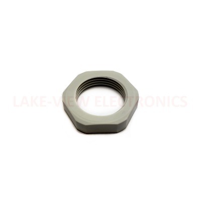 CORD GRIP LOCKNUT PG13.5 PA GRAY