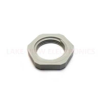 CORD GRIP LOCKNUT NPT3/4" PA LIGHT GRAY