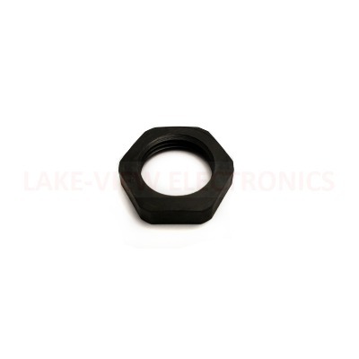 CORD GRIP LOCKNUT NPT3/8" PA BLACK