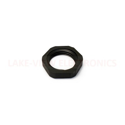 CORD GRIP LOCKNUT NPT1/2" PA BLACK