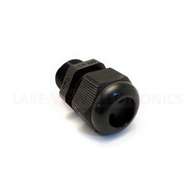 CORD GRIP NPT1/2&quot; 2-WIRE INSERT PA BLK