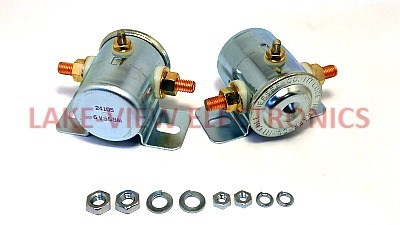 SOLENOID RELAY 12V 17.5 OHM CONT 3STUD INSUL SPST