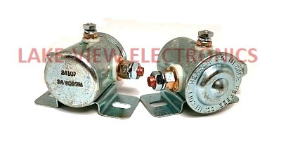 SOLENOID RELAY 24V 71 OHM CONT 3STUD INSUL SPST