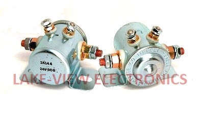 SOLENOID RELAY 24V 71 OHM CONT 4STUD