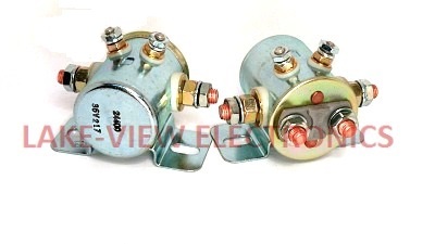 SOLENOID RELAY 36V 130 OHM CONT 6STUD INSUL SPDT