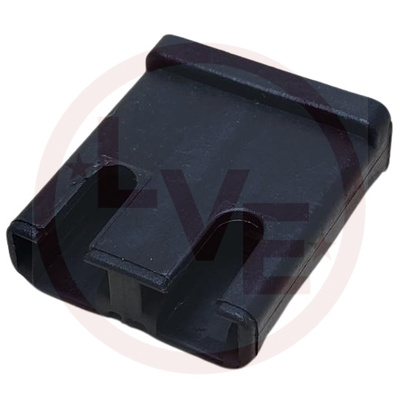 CONNECTOR 2 POS FEMALE 56 SERIES BLACK HSG