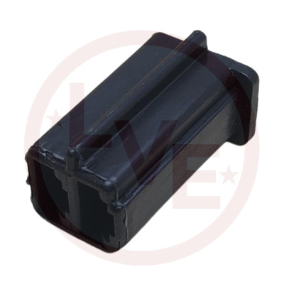 CONNECTOR 2 POS FEMALE 56 SERIES BLACK