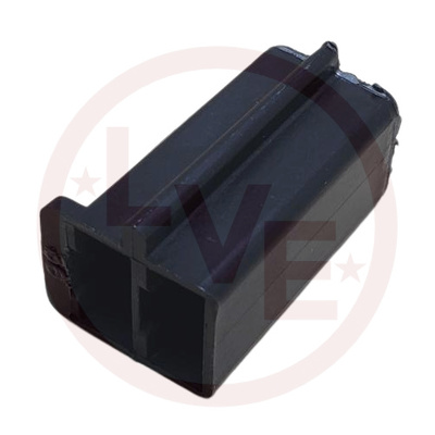 CONNECTOR 2 POS FEMALE 56 SERIES BLACK