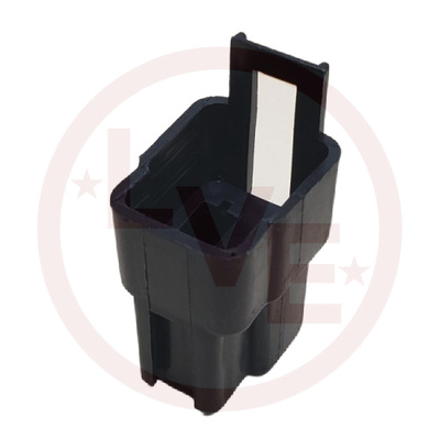 CONNECTOR 3 POS MALE 56 SERIES BLACK W/LOCK