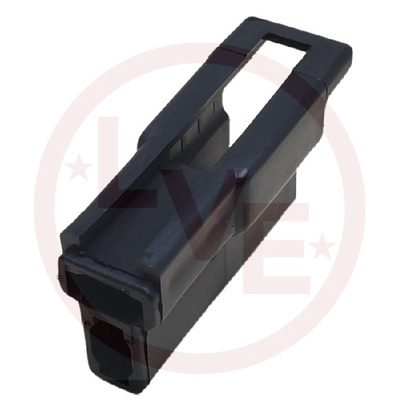 CONNECTOR 2 POS MALE 56 SERIES BLACK