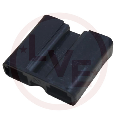 CONNECTOR 2 POS FEMALE 56 SERIES BLACK