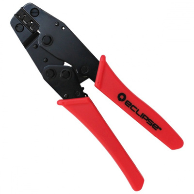 TOOLS CRIMPER, RATCHETED, OPEN BARREL,30-18 AWG