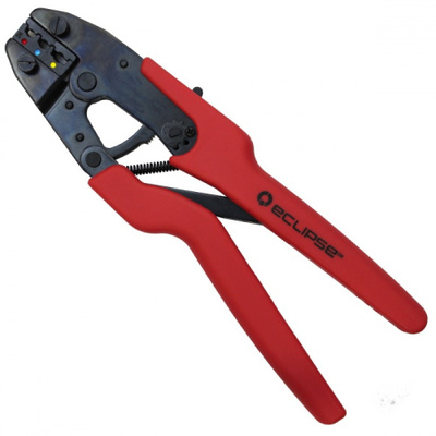 TOOLS ERGO-LUNAR CRIMPER WITH RED/YELLOW/BLUE DIE SET