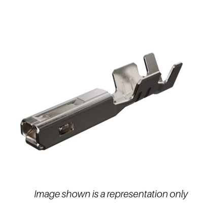 TERMINAL FEMALE 16-14 AWG MX150 RCPTECALE TIN  TAPE AND REEL