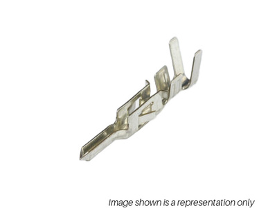 TERMINAL MALE PIN 24-18 AWG .165P TIN TAPE AND REEL