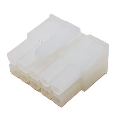 MOLEX 39-01-2100 CONNECTOR HEADER 10 POS RECEPTACLE HSG MINI-FIT JR. DUAL ROW .165P