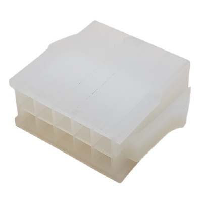 CONNECTOR HEADER 10 POS PLUG HSG MINI-FIT JR. DUAL ROW .165P