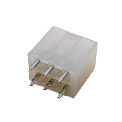CONNECTOR HEADER 6 POS MINI-FIT JR. VERTICAL DUAL ROW .165P