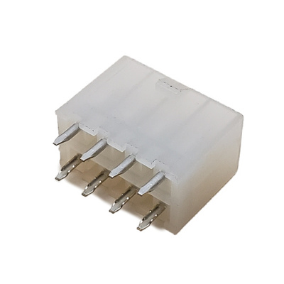 CONNECTOR HEADER 8 POS MINI-FIT JR. VERTICAL DUAL ROW .165P