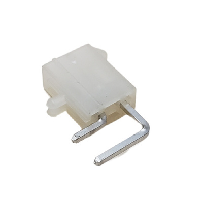 CONNECTOR HEADER 2 POS MINI-FIT JR. RIGHT ANGLE DUAL ROW .165P