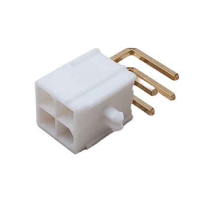MOLEX 39-30-1041 CONNECTOR HEADER 4 POS MINI-FIT JR. RIGHT ANGLE DUAL ROW .165P
