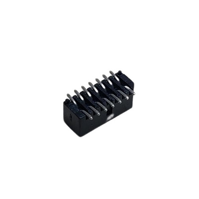CONNECTOR HEADER SMD 14 POS .049&quot;P BLACK