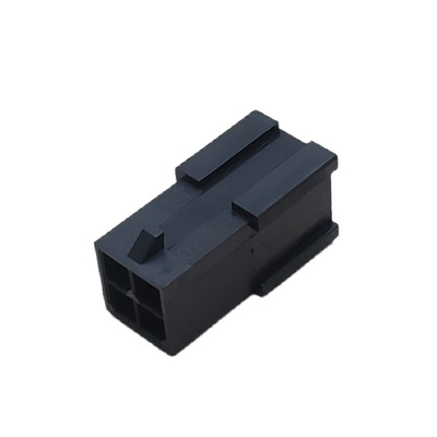 MOLEX 43020-0401 CONNECTOR HEADER 4 POS DUAL ROW MICRO-FIT 3.0 MALE PLUG HSG .118P
