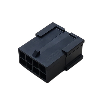 MOLEX 43020-0801 CONNECTOR HEADER 8 POS DUAL ROW MICRO-FIT 3.0 MALE PLUG HSG .118P