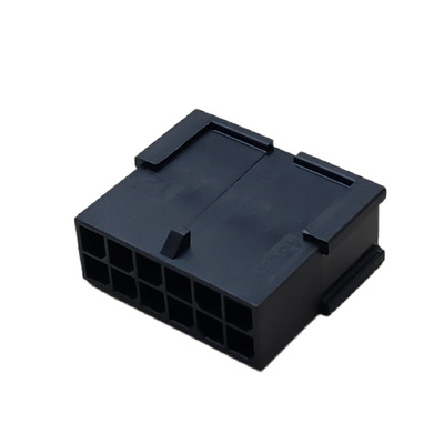 MOLEX 43020-1201 CONNECTOR HEADER 12 POS DUAL ROW MICRO-FIT 3.0 MALE PLUG HSG .118P