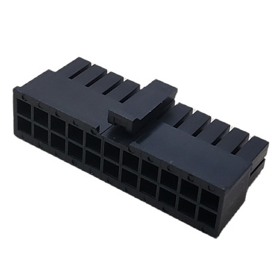 MOLEX 43025-2200 CONNECTOR HEADER 22 POS DUAL ROW FEMALE RECEPTACLE HSG .118P