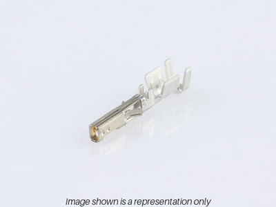 TERMINAL FEMALE SOCKET 24-20 AWG GOLD TAPE AND REEL