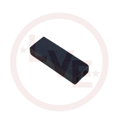 CONNECTOR HEADER 2 POS RECEPTACLE MINI T/SPRING HSG SR .100&quot;P BLACK