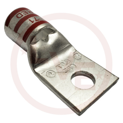 TERMINAL LUG 350 KCMIL 1/2" STUD TIN PLATED MAX 35kV